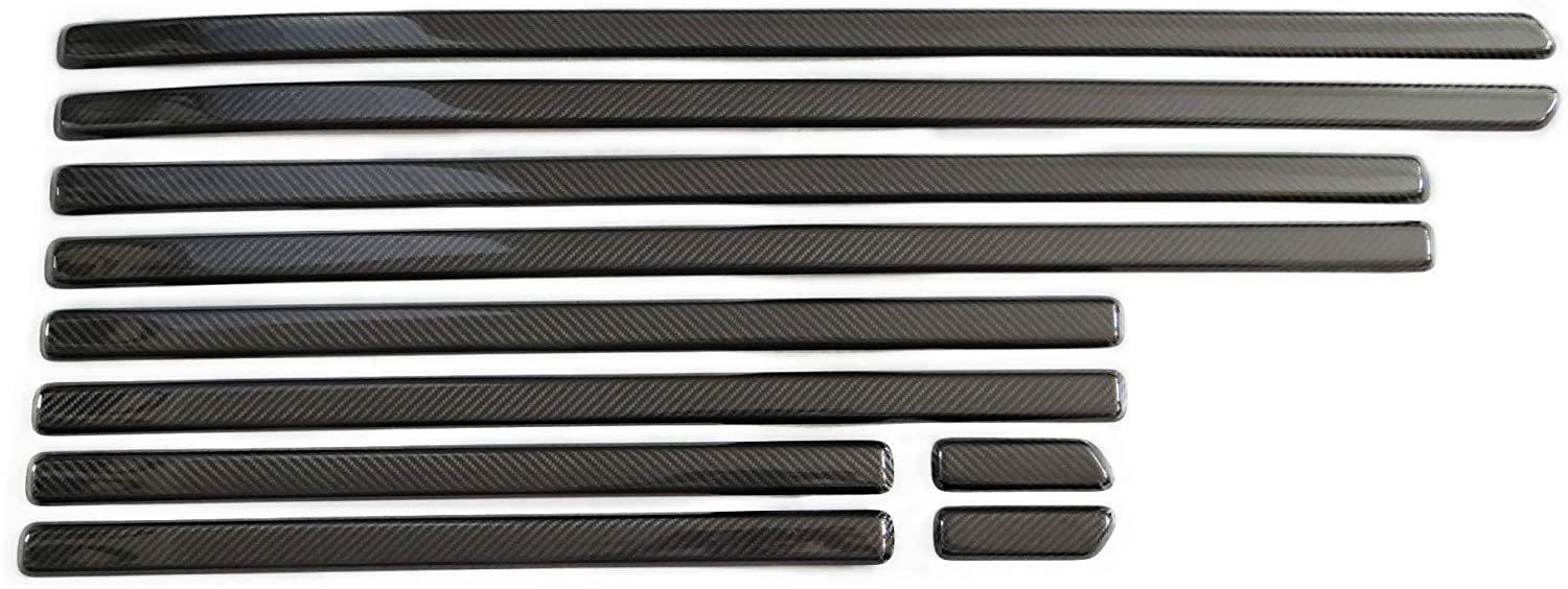 Side Body carbon mouldings Set 10 pcs for Mercedes-Benz W463A - Custom Class