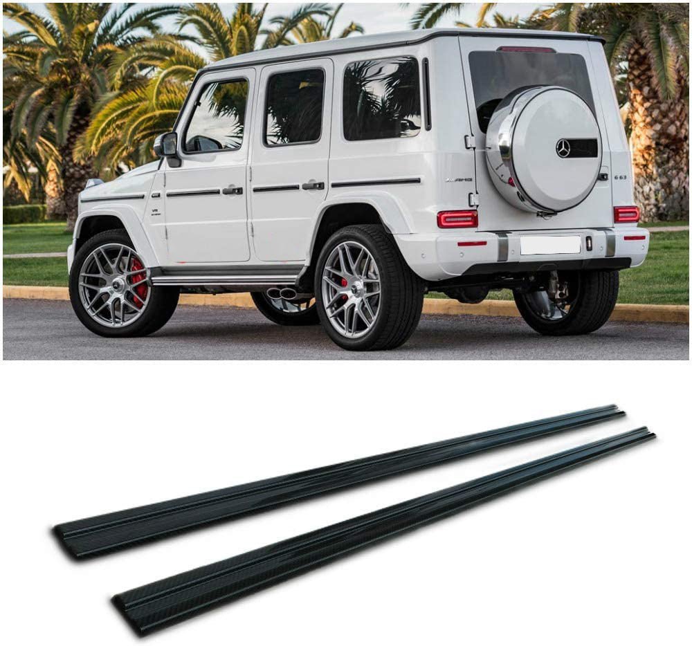 Side Carbon Entrance mouldings Set 2 pcs for Mercedes-Benz W463A W464 G63 - Custom Class
