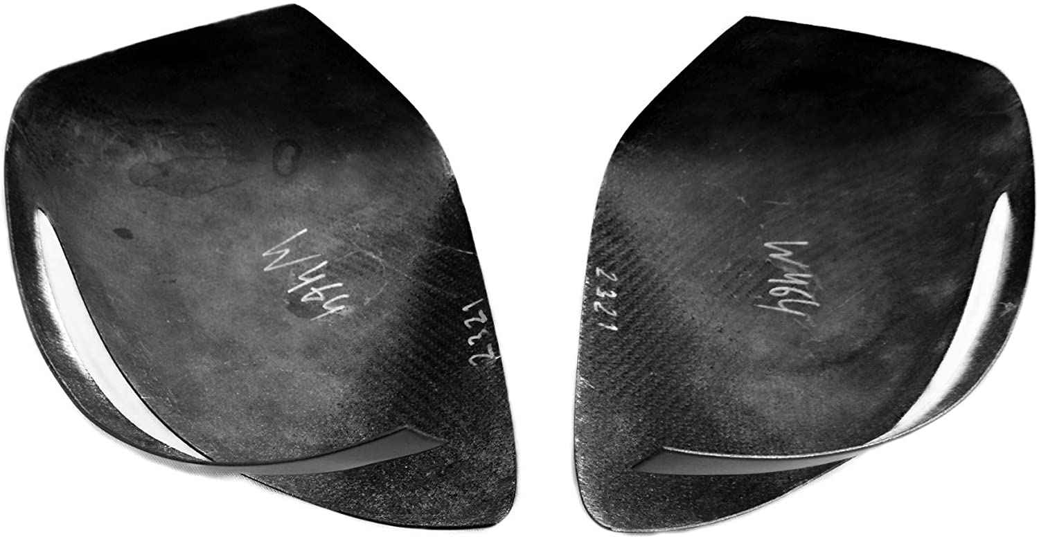 Mirror Covers – Side View Carbon Fiber Mirror Caps for Mercedes-Benz G-Class W463A W464 - Custom Class