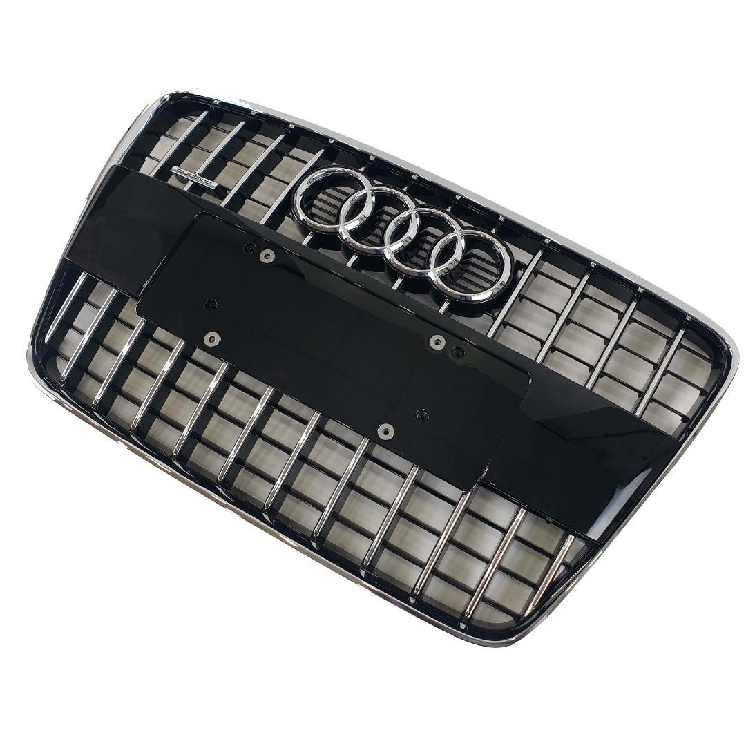 SQ7 S-line front bumper radiator grille chrome for Audi Q7 4L 2006-2015 - Custom Class