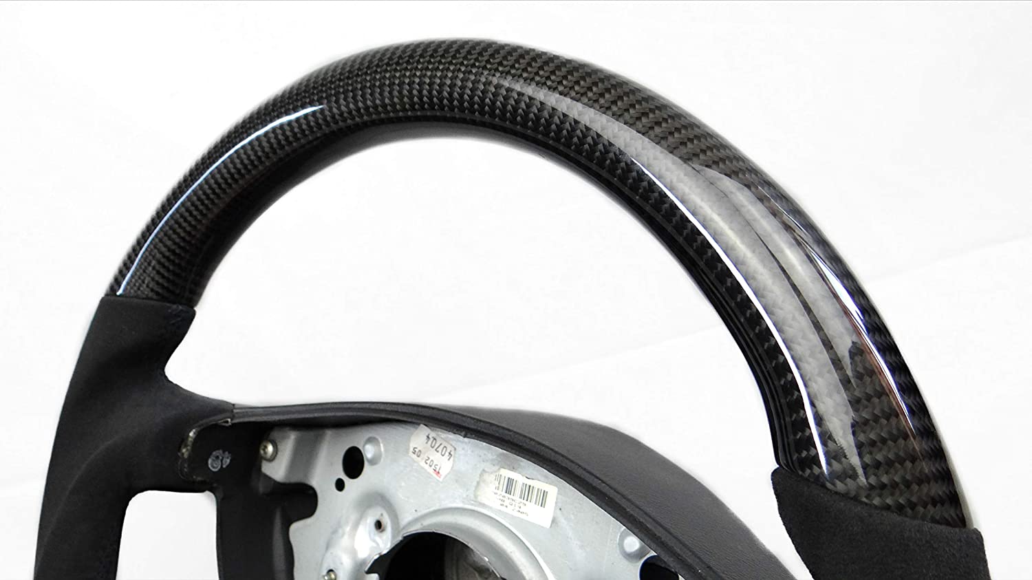 Steering Wheel Carbon Fiber Alcantara for Mercedes-Benz W211 W463 W219 - Custom Class