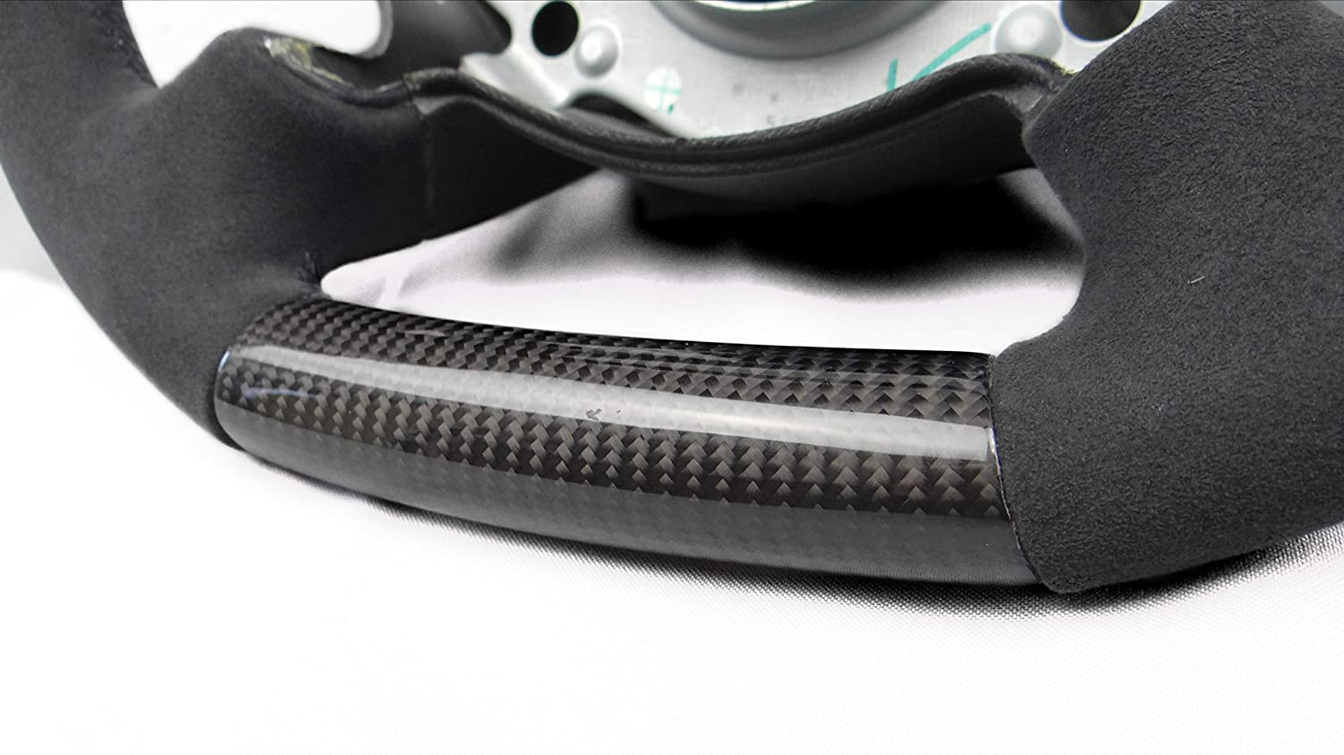 Steering Wheel Carbon Fiber Alcantara for Mercedes-Benz W211 W463 W219 - Custom Class