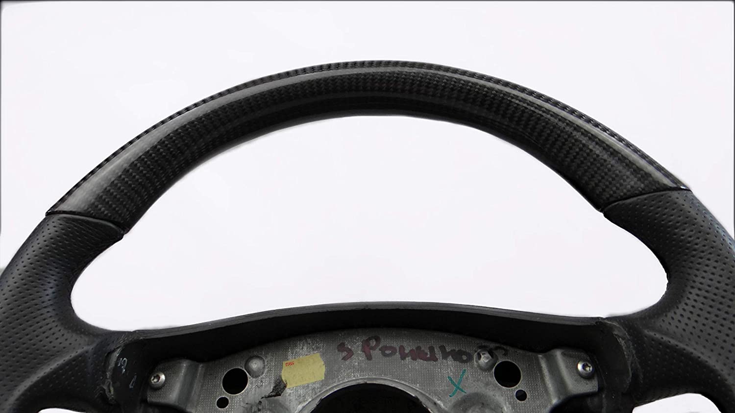 Steering Wheel Carbon Fiber Leather for Mercedes-Benz W211 W463 W219 - Custom Class