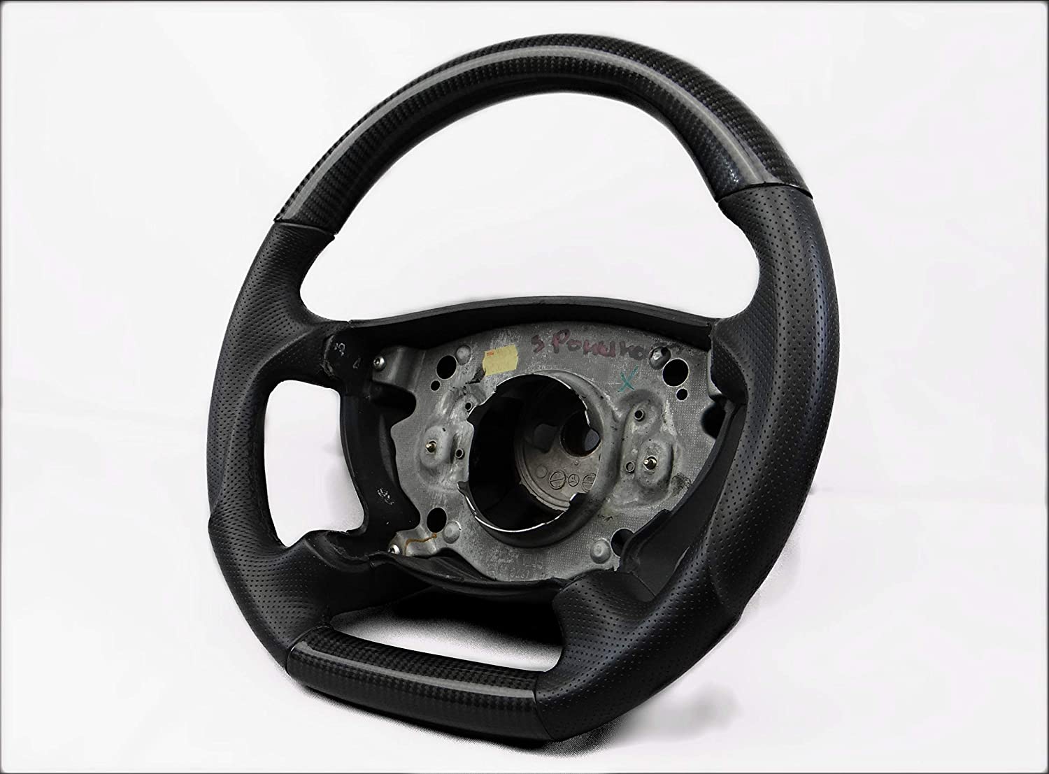 Steering Wheel Carbon Fiber Leather for Mercedes-Benz W211 W463 W219 - Custom Class
