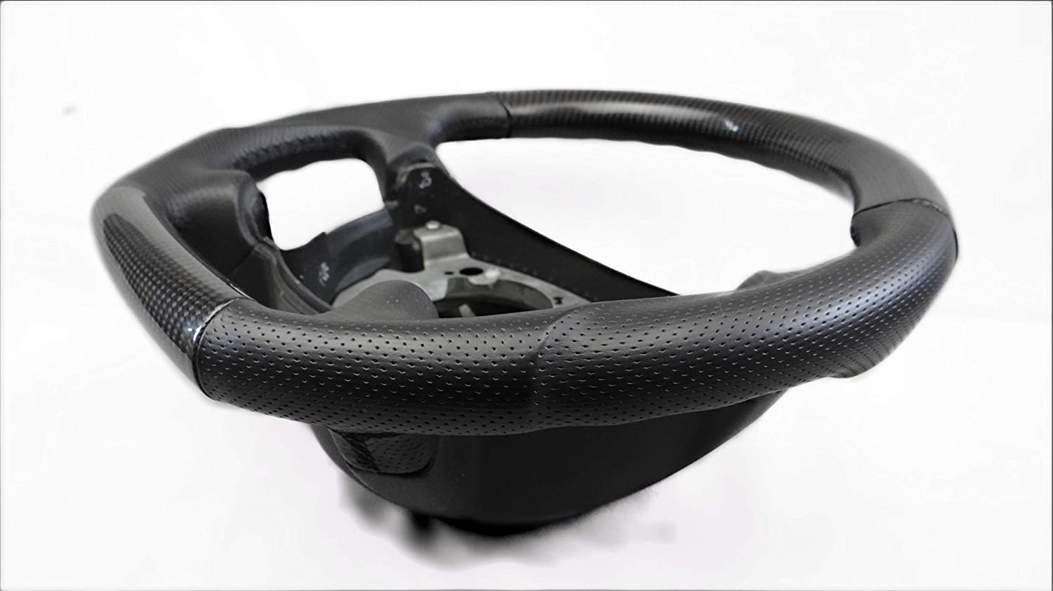 Steering Wheel Carbon Fiber Leather for Mercedes-Benz W211 W463 W219 - Custom Class