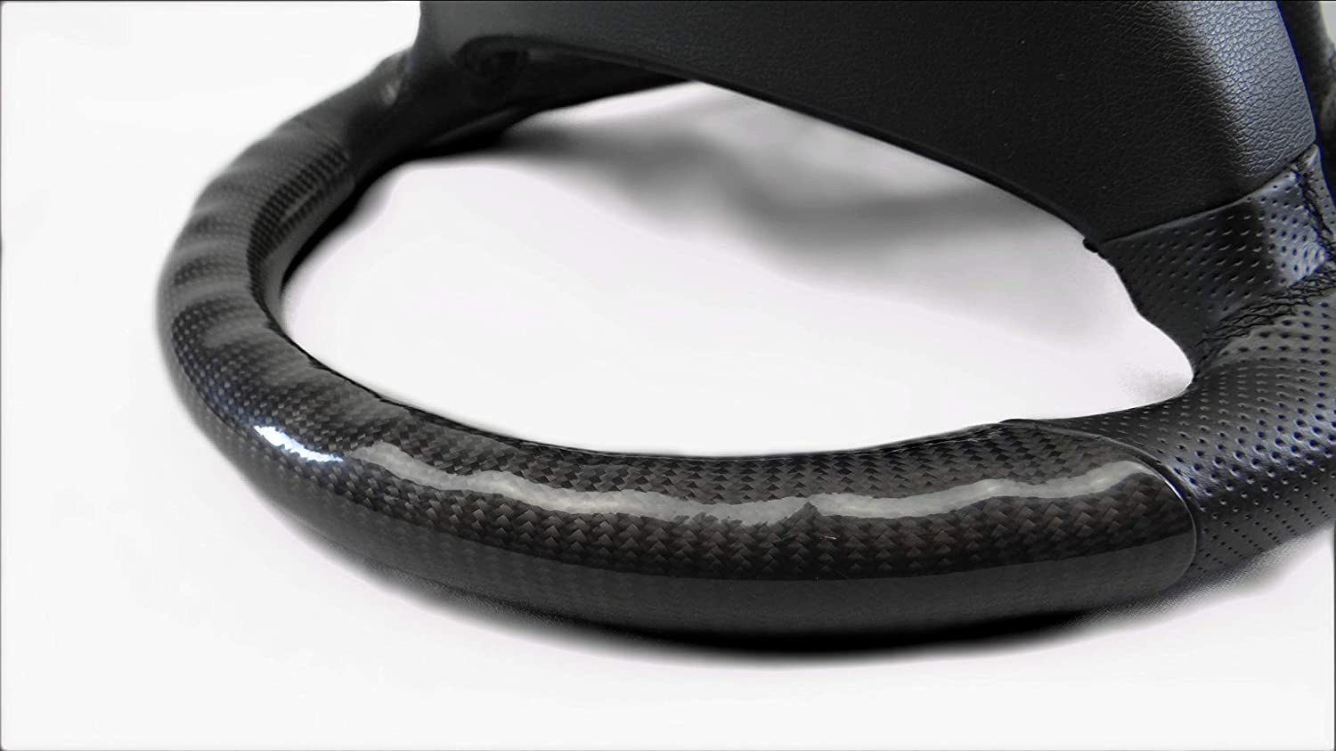 Steering Wheel Carbon Fiber Leather for Mercedes-Benz W211 W463 W219 - Custom Class