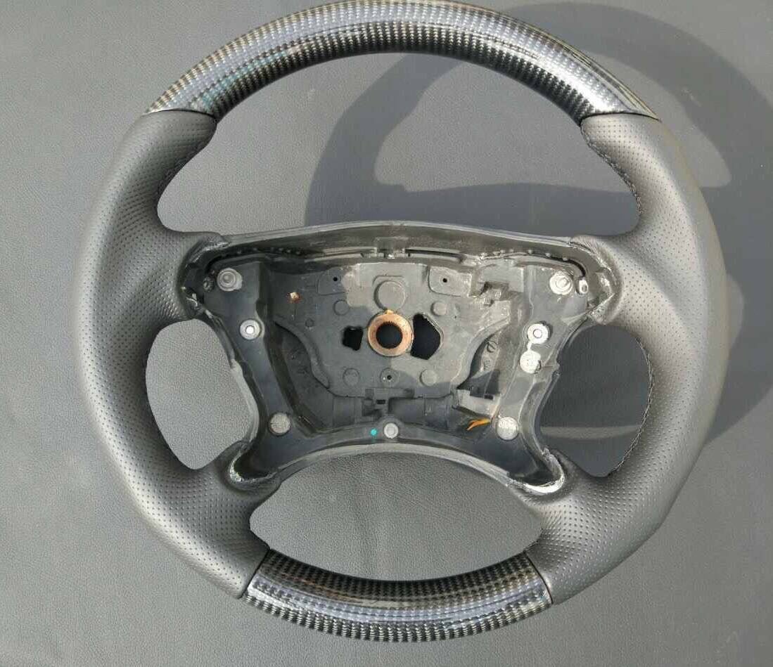 Steering Wheel Carbon Leather for Mercedes-Benz G W463 - Custom Class