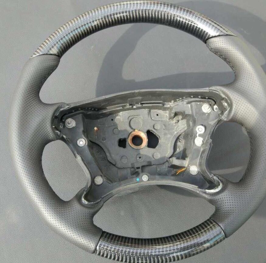 Steering Wheel Carbon Leather for Mercedes-Benz G W463 - Custom Class
