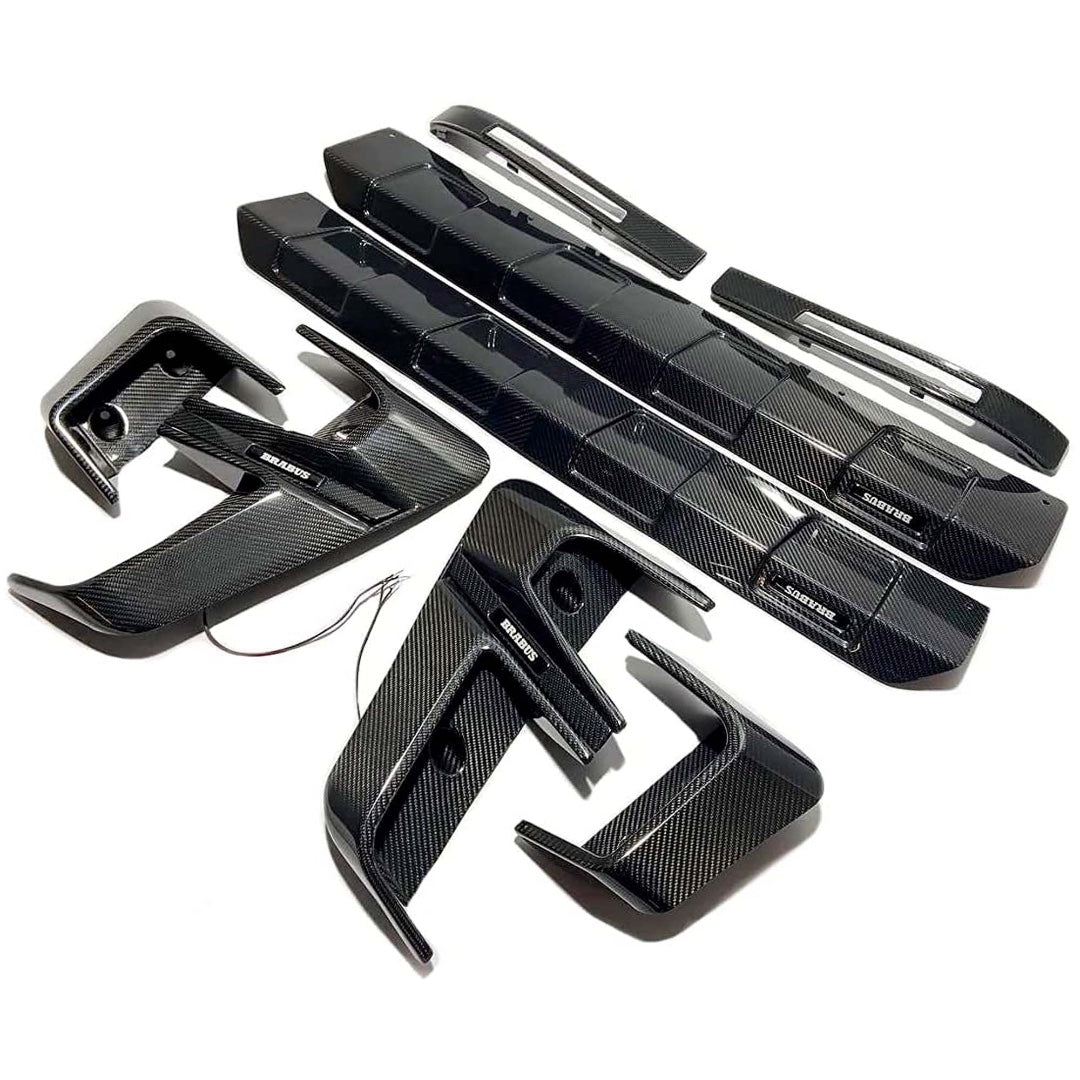 Rocket G900 Carbon Parts + Plastic Widestar Body Kit for Mercedes G63 W463A 2019+ - Custom Class