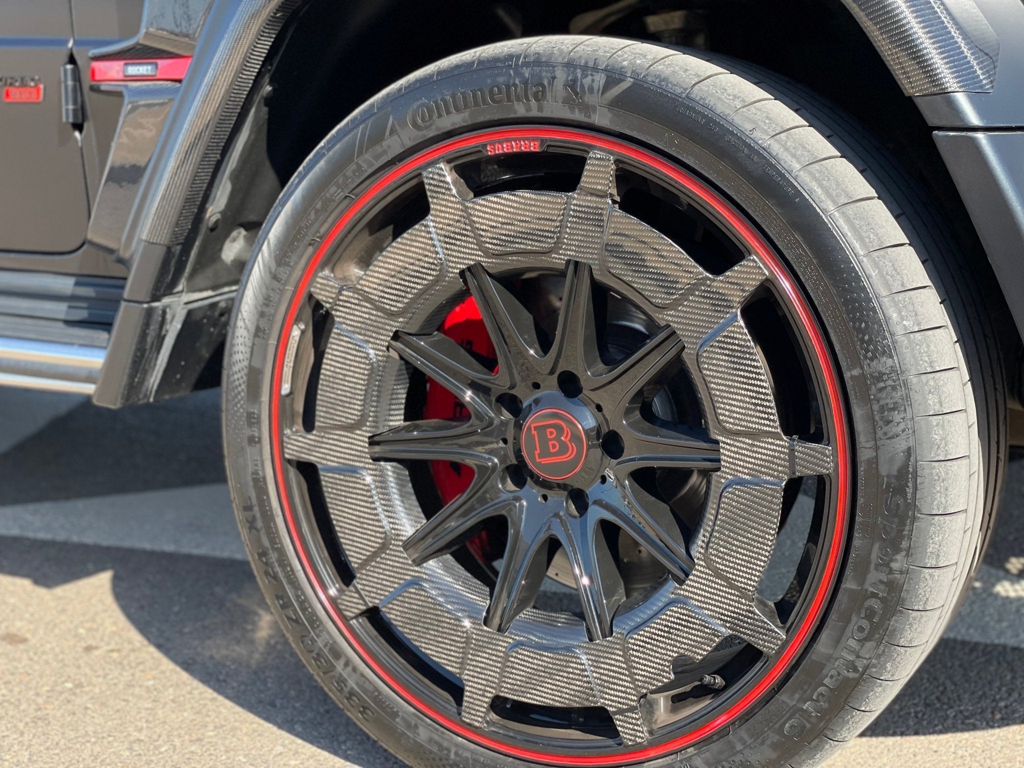 Rocket G900 Carbon Parts + Plastic Widestar Body Kit for Mercedes G63 W463A 2019+ - Custom Class