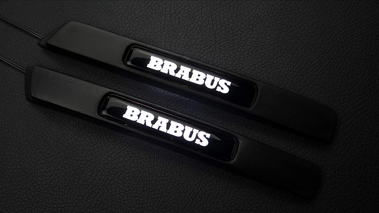 Widestar Brabus Led Illuminated Fiberglass Fenders Side Inserts 2 pcs for Mercedes W463 G Wagon - Custom Class