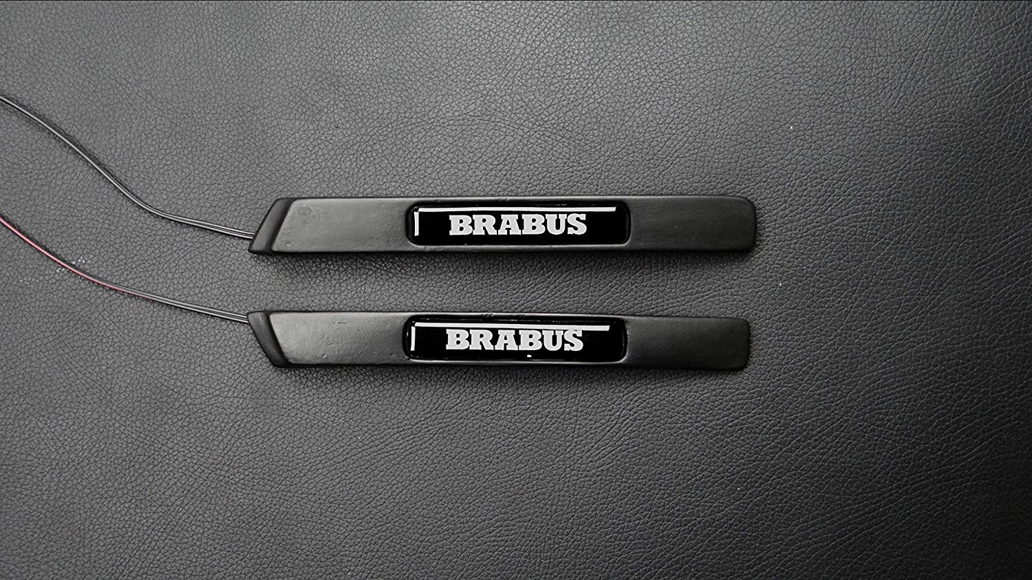 Widestar Brabus Led Illuminated Fiberglass Fenders Side Inserts 2 pcs for Mercedes W463 G Wagon - Custom Class