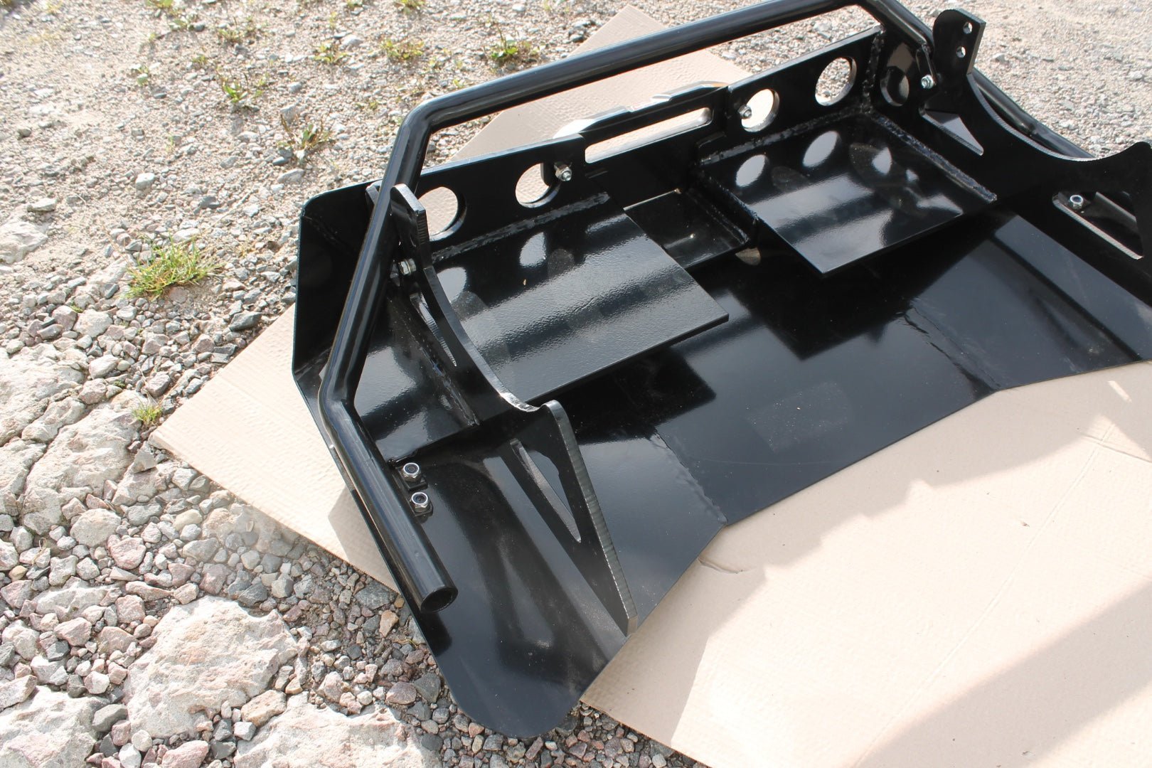 Winch mount for front bumper Mercedes-Benz G-Wagon W463 G63 G550 4x4 Squared - Custom Class