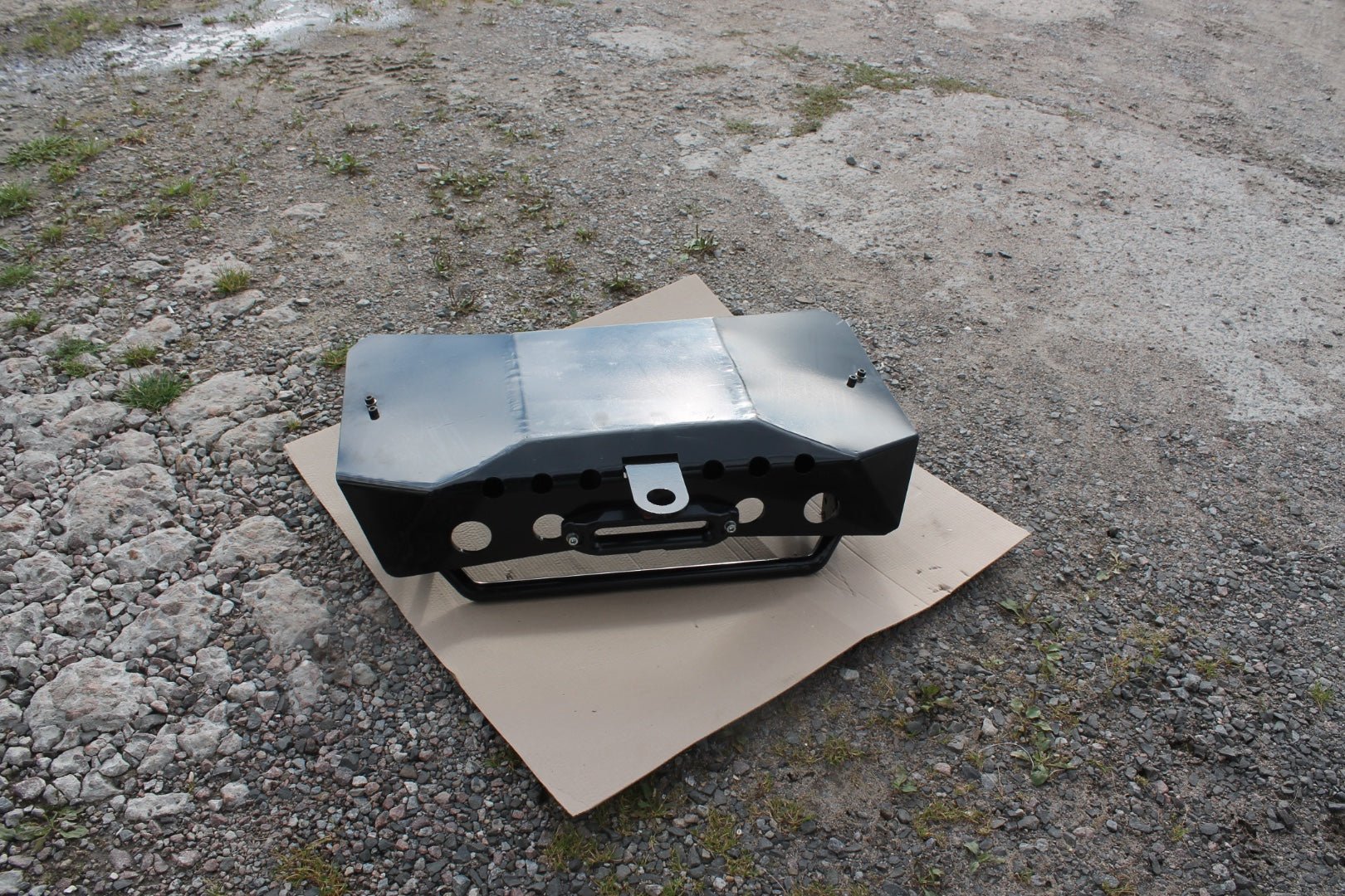 Winch mount for front bumper Mercedes-Benz G-Wagon W463 G63 G550 4x4 Squared - Custom Class