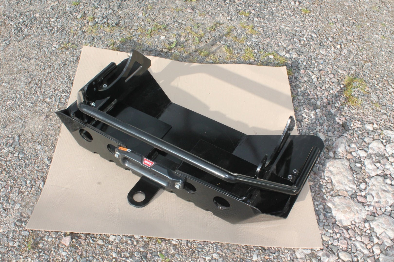 Winch mount for front bumper Mercedes-Benz G-Wagon W463 G63 G550 4x4 Squared - Custom Class