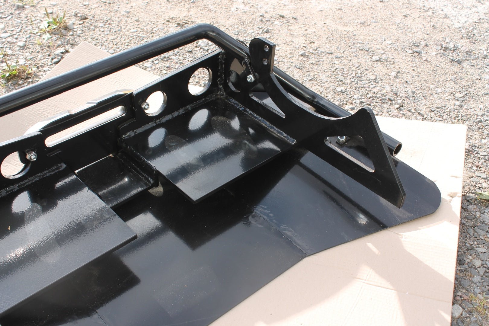 Winch mount for front bumper Mercedes-Benz G-Wagon W463 G63 G550 4x4 Squared - Custom Class